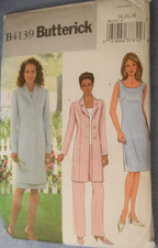 Butterick 4139 Misses' Jacket Top Dress Pants Sx 14 16 18 Uncut picture