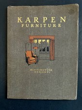 Antique Karpen Furniture 1920s Vintage Advertising Catalog Illustrated picture