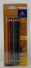 Vintage Conte A Paris 6 Piece - Crayons Esquisse Sketching Pencils SEALED UNUSED picture