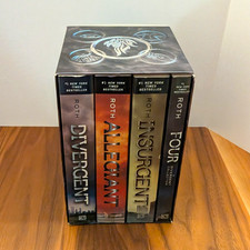 Veronica Roth Divergent Series Paperback Box Set Complete 4 Books with Slip Box picture