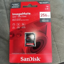 New SanDisk ImageMate 256GB SDXC UHS-I SD Card SDSDUNC-256G-AW6KN picture