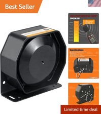 High-Performance 200W Car PA Siren Speaker – Universal Fit, Waterproof Design picture