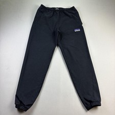 Patagonia Sweatpants Mens Medium Black Fleece P-6 Label Uprisal Joggers Outdoor picture