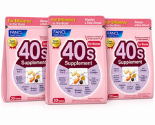 FANCL Supplements for Women in their 40s and Up 15-30 Day Supply set of 3 JP picture
