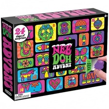 2026 NeeDoh Advent Calendar 24 Days Of Surprise Christmas Countdown New Stock picture