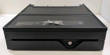 Toshiba/IBM Raven Black USB Wide Cash Drawer 3AA01284400 Lockable With 2 Keys picture