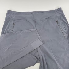 Athleta Trekkie North Jogger Pants Gray Size 16 Hiking Outdoor Tapered Leg picture