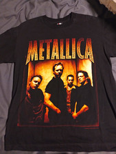 Vintage 1998 Metallica Poor Re-Touring Me Summer Tour Shirt Giant Tag Medium picture