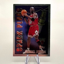 ‼️1995-96 Topps - Michael Jordan Spark Plugs Insert #SP2 Bulls HOF picture