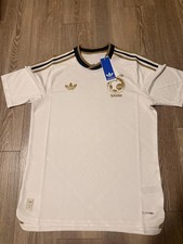 Saudi Arabia SAFF Authentic Player Version Away Jersey White/Gold Men’s Size M picture