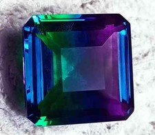Wonderful Tourmaline Asscher Cut EGL Certified 76-77 Ct Natural Loose Gemstone picture