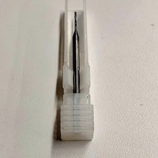1.7mm 5XD  INOX CARBIDE DRILL LONG w/ COOLANT HOLES  #DH452017 12mmLOC 55mmOAL picture