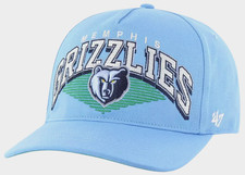 '47 Brand Memphis Grizzlies NBA Blue Pomona Hitch Men's Snapback Hat Cap NWT picture