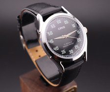 Oris Vintage Hand Winding Mechanical 17 Jewels Men's Wrist Watch - Swiss Made picture