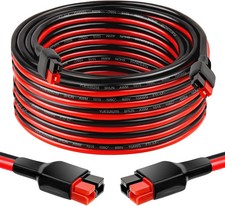 MOOKEERF 10AWG Anderson Extension Cable - 25FT Solar Extension Cable Anderson Co picture