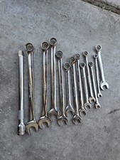 Duralast 12pc Metric Combination Wrench Set 7-19mm Chrome Extension AutoZone picture