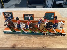 1971 Britains Deetail #7949 British Napoleonic Cavalry Full Set Box Pose Stand picture