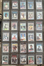 1980s Baseball 30 Card Lot Rickey Henderson Rookie 1980 Topps And More picture