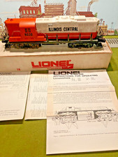 1970 LIONEL ILLINOIS CENTRAL GP-9 with box , instructions #8030 picture