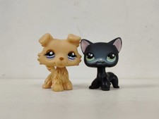 2pcs/lot LPS Toys Littlest Pet Shop Cat Dog #1194#336 Animal Figures picture