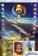 2016 Panini Copa America 452 Stickers Complete Set & Album-(2) MESSI+NEYMAR JR picture
