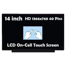 NT140WHM-T00 V8.4 for HP 14-CF1012DS 14-CF1013DS LCD Touch Screen L49107-001 14