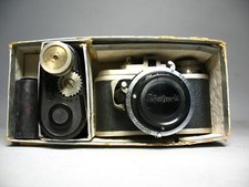 Bolta Photavit 35mm Camera w/ Schneider 37.5mm f3.5 Lens Box Film Loader (READ) picture