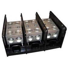 Mersen Mpdb69093 Power Distribution Block,  Open,  3 Pole,  760 A Copper,  1, picture
