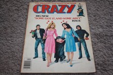 Vintage Crazy Magazine #27 July 1977 Parody Marvel Henry Winkler John Travolta picture