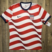 NWT USMNT Nike 2026 World Cup Home Sublimated Dri-Fit Soccer Jersey Men Large picture