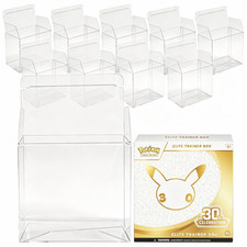 10PCS Pokemon 30th Anniversary Celebration Elite Trainer Box - ETB Display Case picture