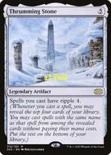 MTG Foil Double Masters 2022 2X2 Thrumming Stone MINT picture