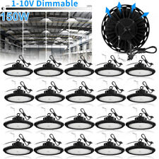 20Pack 150W UFO LED High Bay Light Dimmable Industrial Warehouse Lamp AC100-277V picture
