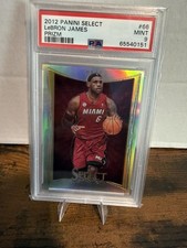 2012 PANINI SELECT PRIZM #66 LEBRON JAMES PSA 9 picture