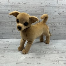 Vintage Douglas 13” Tamale Chihuahua Dog Plush Poseable Pink Tag NWT picture