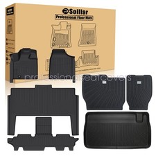 New TPE For 2008-2020 Dodge Grand Caravan 7 Seats Floor Mats / Trunk Cargo Liner picture