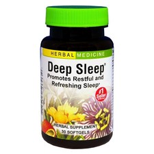 Herbs Etc. Deep Sleep Soft Gels - 30 Count (Pack of 1) picture