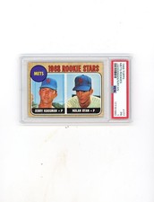 1968 Topps PSA 1 #177  Mets Rookie Stars Jerry Koosman Nolan Ryan RC NICE 1  picture