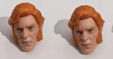 2x Marvel Legends BANSHEE SIDEBURNS HEAD Custom Figure Fodder (60th Anniv 3 Pack picture