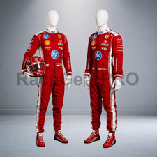 Handmade F1 Ferrari Lewis Hamilton And Charles Leclerc Race Suit: 2026 picture