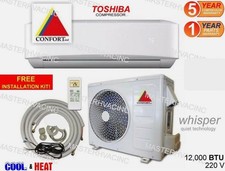 12,000 BTU Mini Split Air Conditioner, Heat Pump ductless 220V 1 Ton With/KIT picture