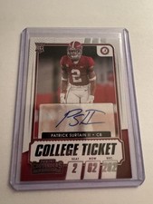 2021 Panini Contenders College Ticket Autographs Patrick Surtain II #151 RC picture