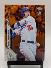 2020 Topps Chrome Ben Baller Edition - Cody Bellinger #77 Orange Refractor /25 picture