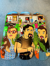 Weird Wood Trailer Park Boys Skateboards Lot of 3 Decks Rare Baker Zero picture