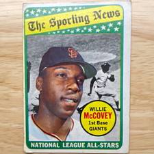 Topps 1969 The Sporting News All Star Selection Willie McCovey Giants #416 picture
