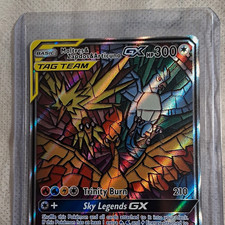 Pokémon TCG Moltres & Zapdos & Articuno GX TAG TEAM SM210 Promo Holo EN picture