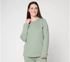 Susan Graver CloudSoft Fleece Top in Prints and Solids NWT A714024 picture