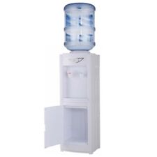 5 Gallon Water Cooler Dispenser Top Loading Hot&Cold + Storage Cabinet Freestand picture
