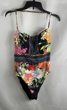 Sunshine 79 Women's Wild Tropics Sweetheart One Piece Swimsuit Floral NWT Sz 14 picture
