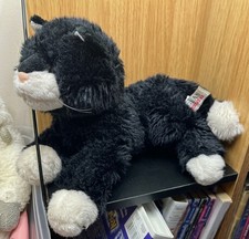 1st Ed. Douglas Cuddle Toys 2001 Beatnik Tuxedo Cat PINK TAG Plush Cat RARE VTG picture